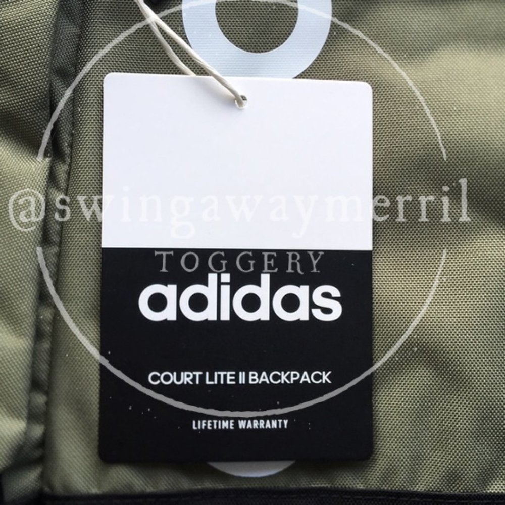 NWT adidas Court Lite II Backpack! - Picture 4 of 5